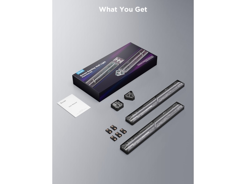 Govee Gaming Wall Light utbyggnadssats Led strips & underhållning