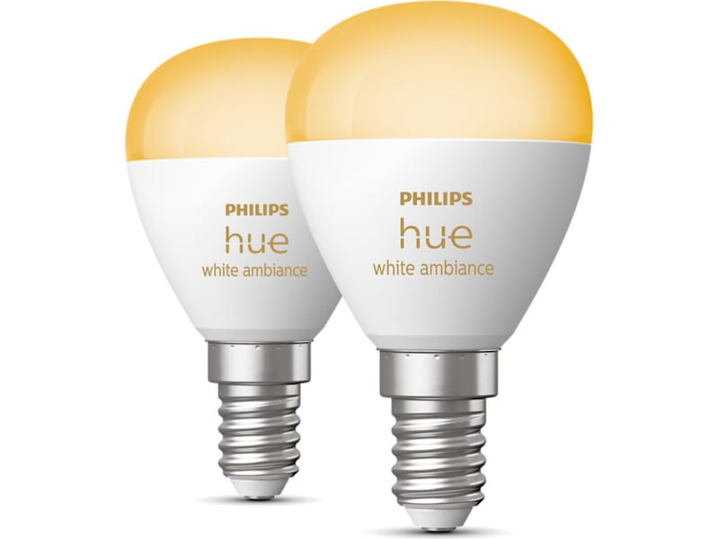 Philips Hue WA 4,3W Luster E14 glödlampa 2PK LED-lampor & glödlampor