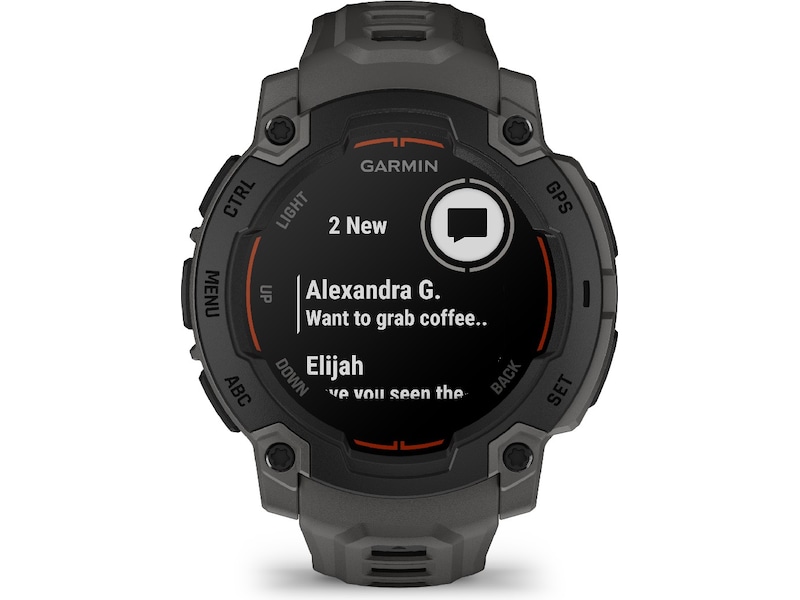 Garmin Instinct E 45mm (svart/kol) Smartwatches