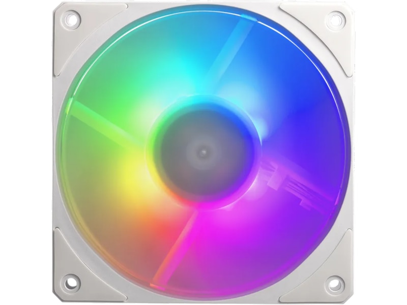Cooler Master Mobius 120p ARGB Fläkt 3pk (vit) Fläkt