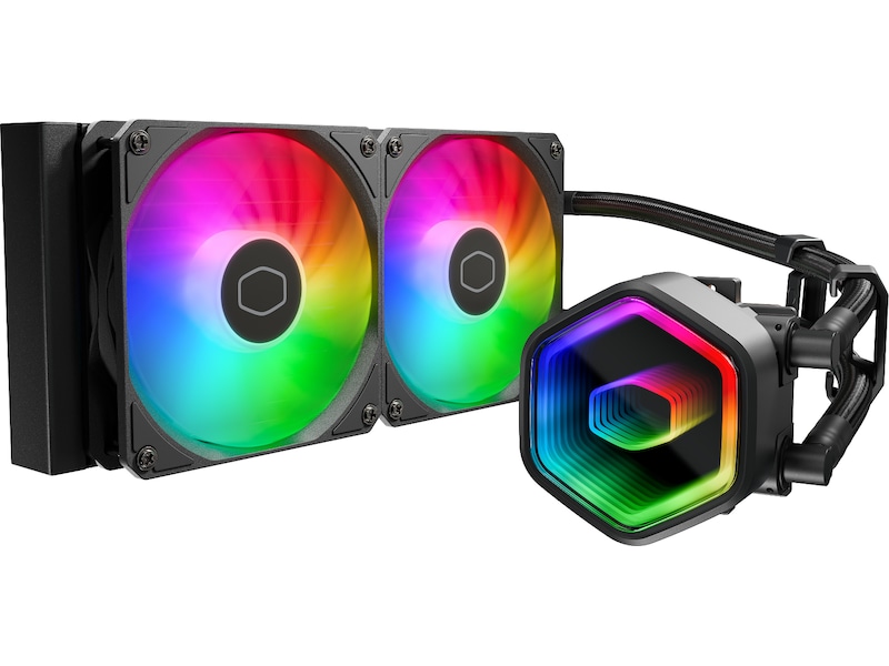 Cooler Master MasterLiquid 240 Core II ARGB Kylare (svart) CPU - Vattenkylning