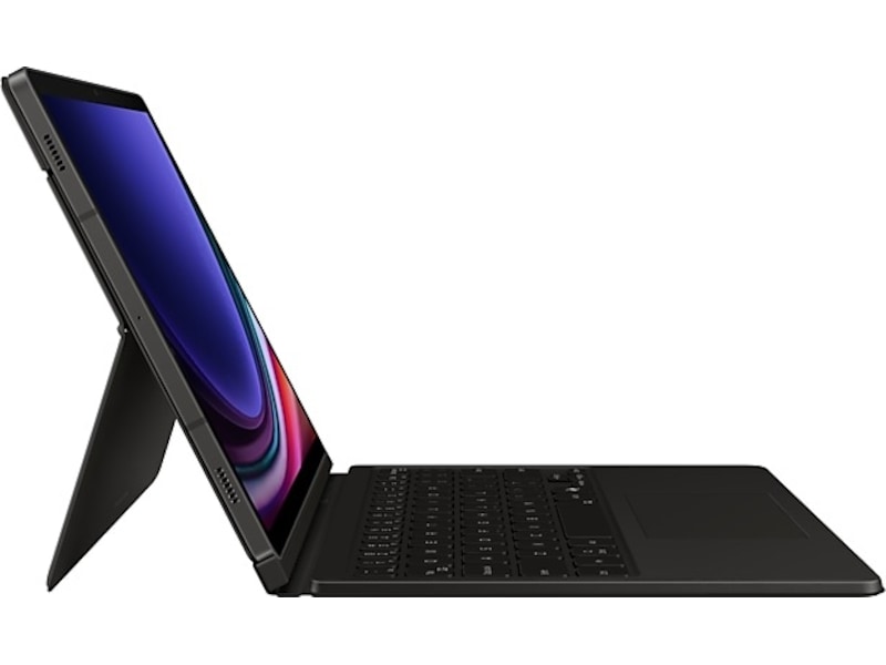 Samsung Galaxy Tab S10 Lite/FE och S9/FE tangentbordfodral (svart) -B-Grade Demo övrigt i datorer