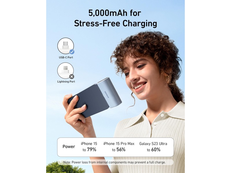 Anker Nano Powerbank 5000mAh (svart) Powerbank