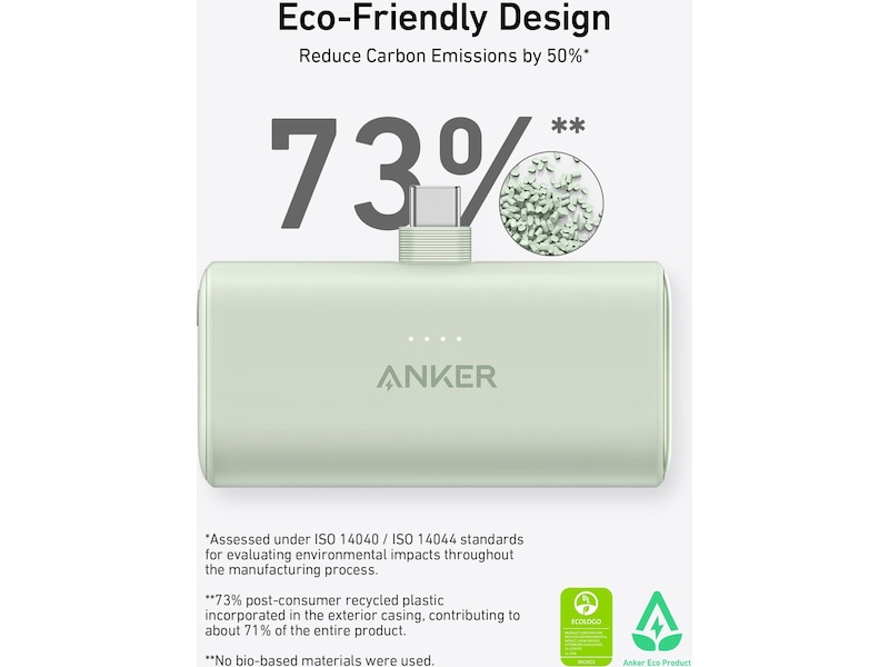Anker Nano Powerbank 5000mAh (svart) Powerbank