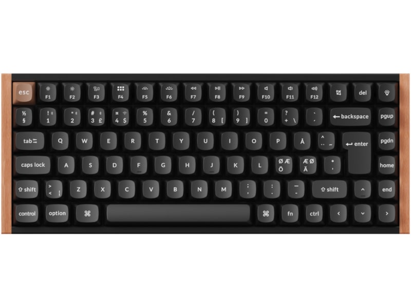 Keychron K2 HE SE QMK trådlöst gamingtangentbord (svart) Gamingtangentbord
