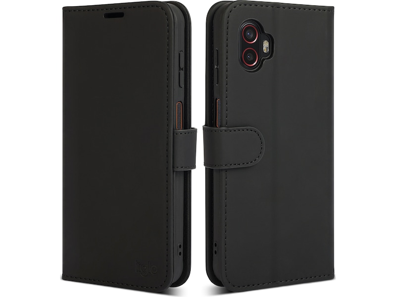 iiglo Galaxy Xcover 7 Pro Plånboksfodral (svart) Mobilskal