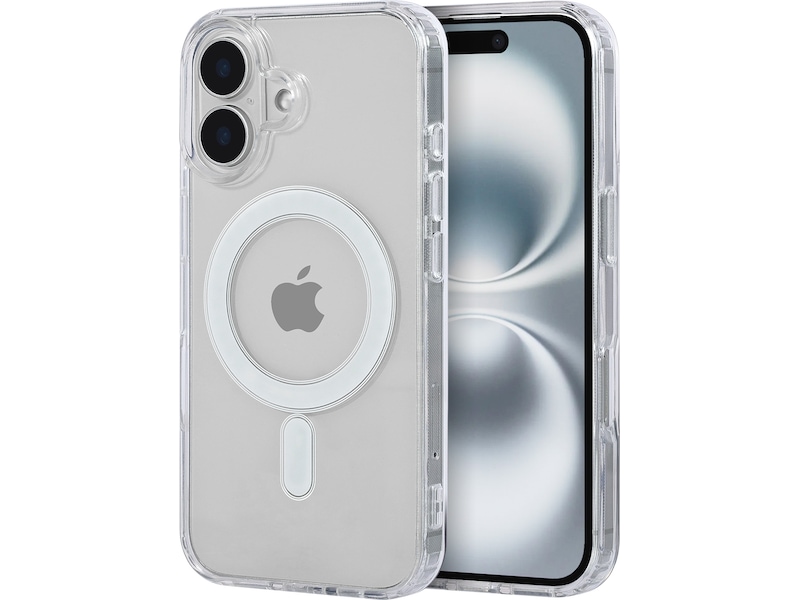 iiglo iPhone 16 Magnetic Clear Case (transparent) Mobilskal