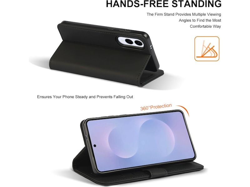 iiglo Galaxy S25 Edge Plånboksfodral Mobilskal