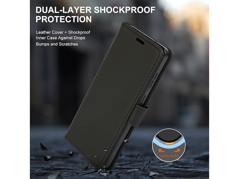 iiglo Galaxy S25 Edge Plånboksfodral Mobilskal