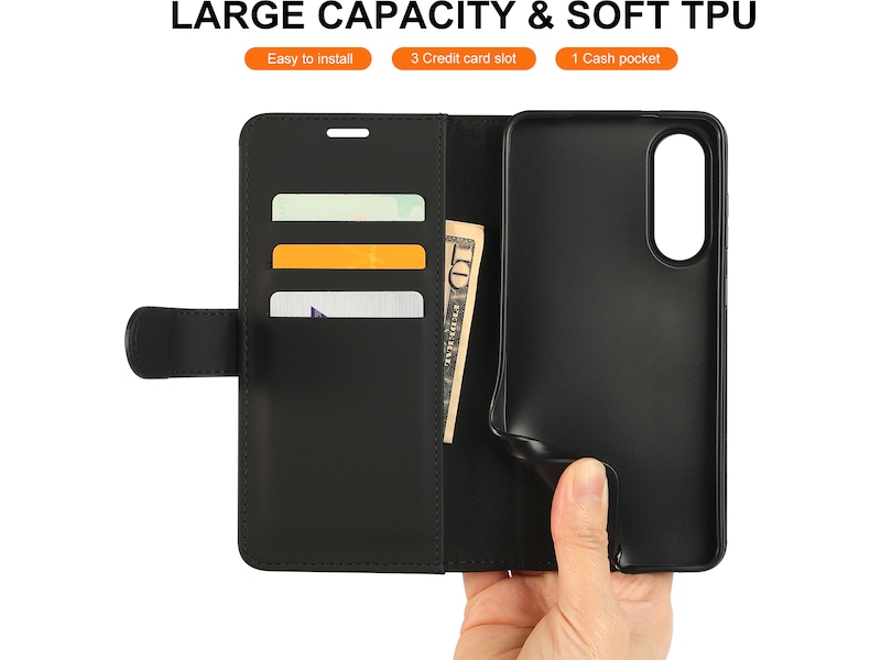 iiglo Galaxy S25 Edge Plånboksfodral Mobilskal