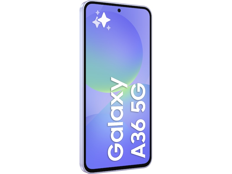Samsung Galaxy A36 5G 128GB (awesome lavender) - Mobiltelefoner