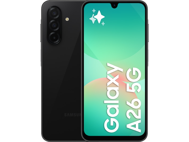Samsung Galaxy A26 5G 256GB (black) Mobiltelefoner