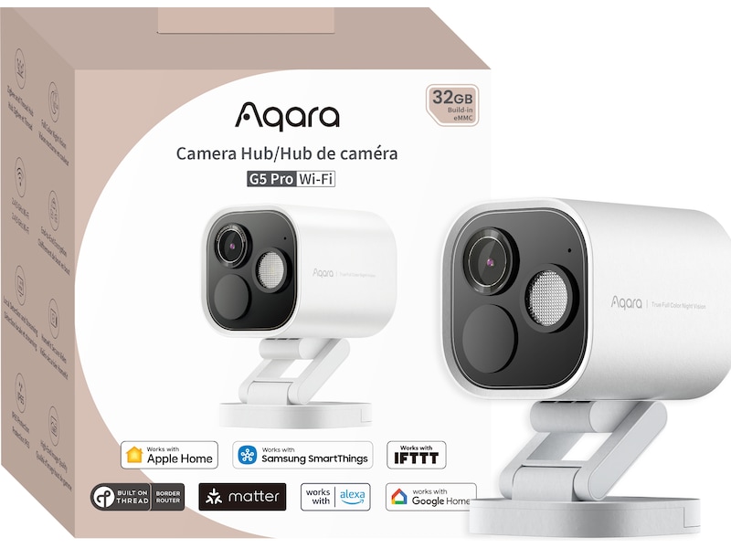 Aqara Camera Hub G5 Pro Wi-Fi (vit) Övervakningskamera