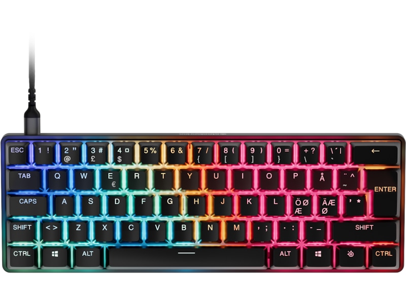 SteelSeries Apex Pro Mini Gen 3 gamingtangentbord (svart) Gamingtangentbord