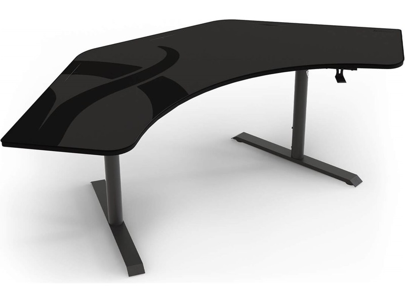 Arozzi Arena Angelo Gaming Desk (gun metal) Gamingdesk