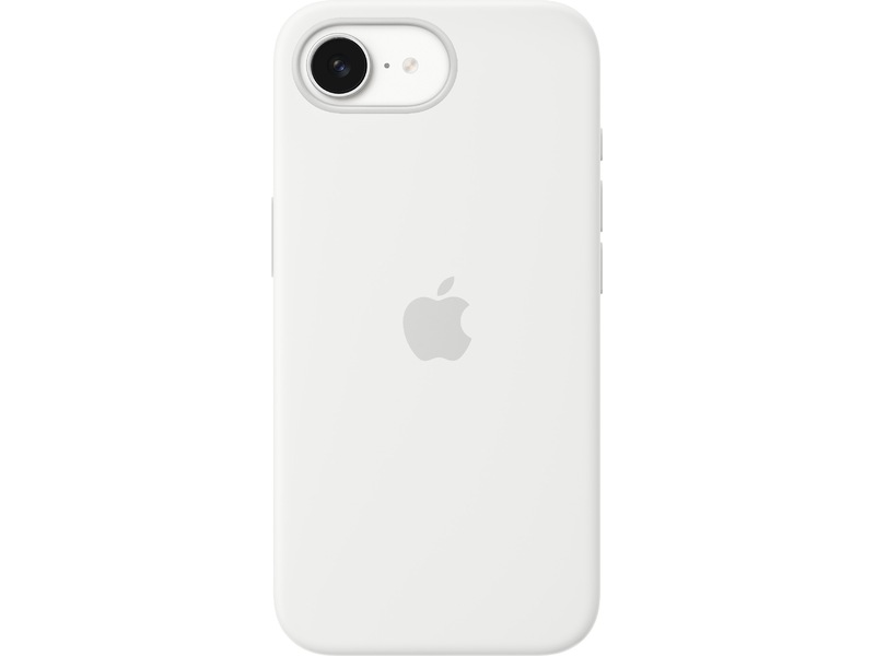 iPhone 16e Silikonskal (vit) Mobilskal