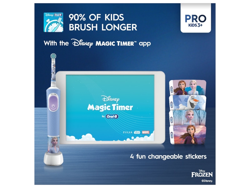 ORAL-B Vitality Pro Kids Elektrisk tandborste (Frozen) Eltandborste