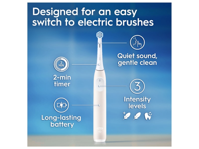 ORAL-B iO2 Series Elektrisk tandborste (Calm Pink) Eltandborste