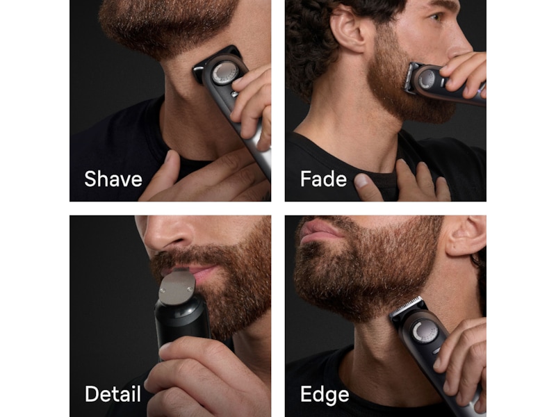 Braun Series 9 skäggtrimmer (krom) Rakapparat