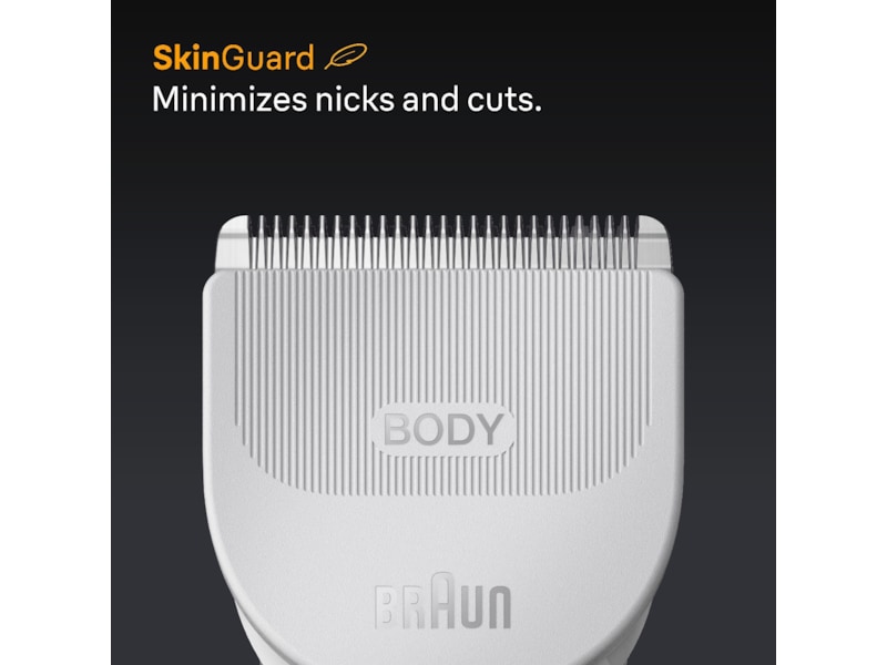 Braun Series 5 kroppstrimmer (grå) Rakapparat