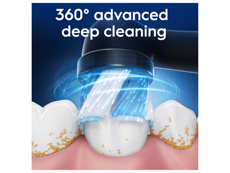 Oral-B iO Ultimate Clean borsthuvuden 3 st (svart) Tandborsthuvud