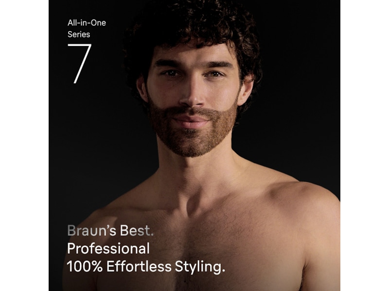 Braun Series 7 All-in-One grooming-set (blå) Hårtrimmer