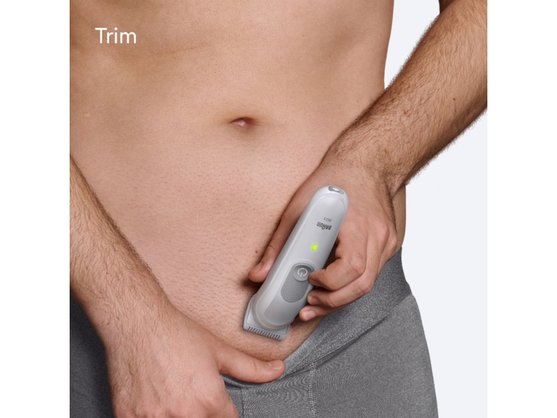 Braun Series 3 kroppstrimmer (grå) Rakapparat
