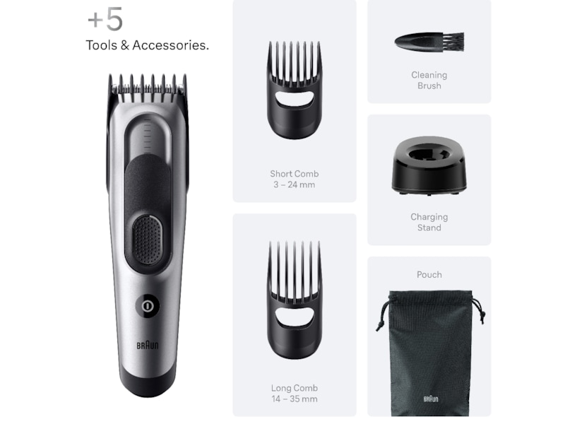 Braun Series 7 hårklippare (grå) Hårtrimmer