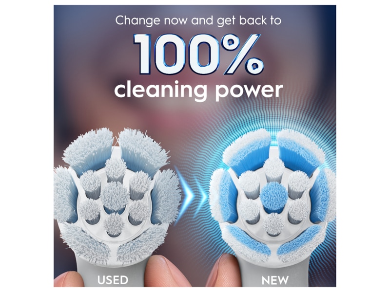 Oral-B iO Gentle Care borsthuvuden 3 st (vit) Tandborsthuvud