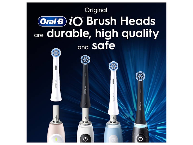 Oral-B iO Gentle Care borsthuvuden 3 st (vit) Tandborsthuvud