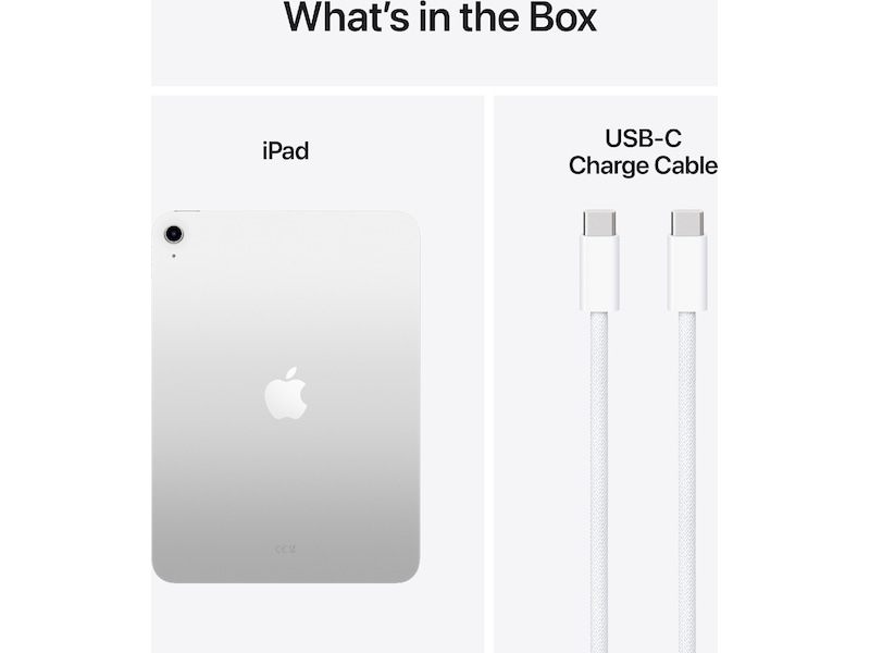 iPad 11" (2025) 512GB WiFi (silver) Surfplattor