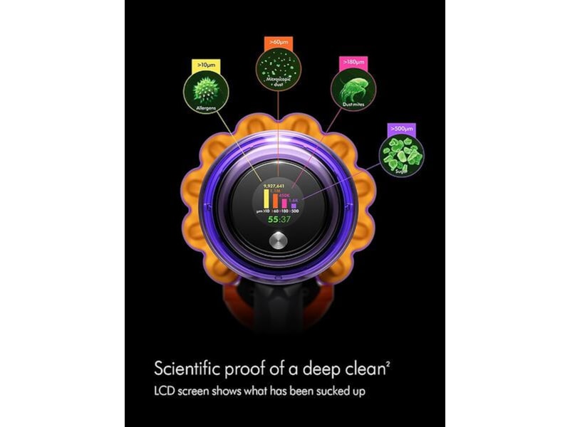 Dyson V12 Detect Slim Absolute trådlös dammsugare Skaftdammsugare