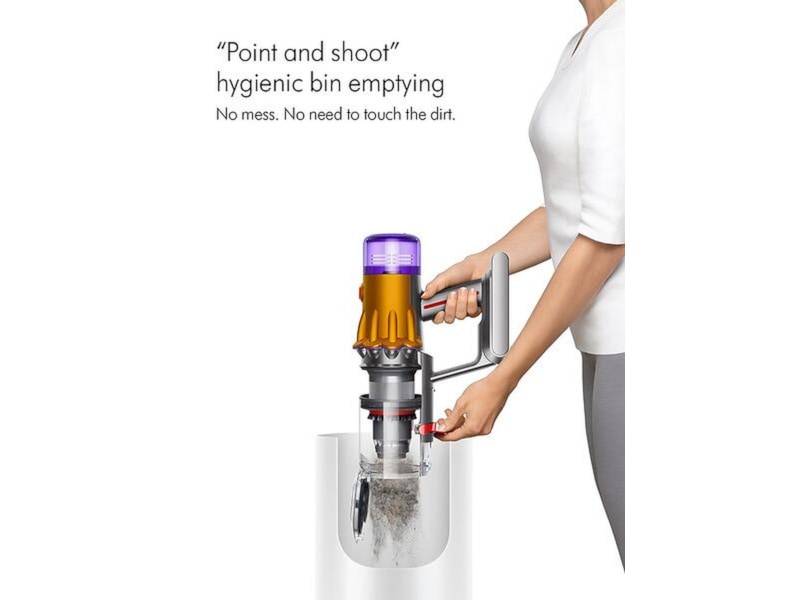 Dyson V12 Detect Slim Absolute trådlös dammsugare Skaftdammsugare