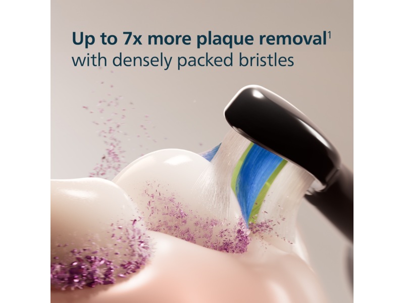 Philips Sonicare W2 Optimal White borsthuvuden (4 pack, svart) Tandborsthuvud