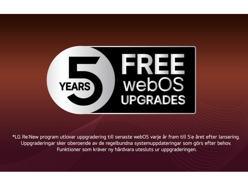 LG 97" M5 AI 4K OLED Smart TV (2025) Över 80 tums TV