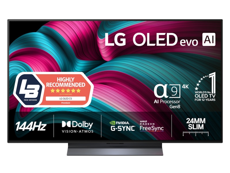 LG 48" C5 AI 4K OLED Smart TV (2025) 20 - 49 tums TV