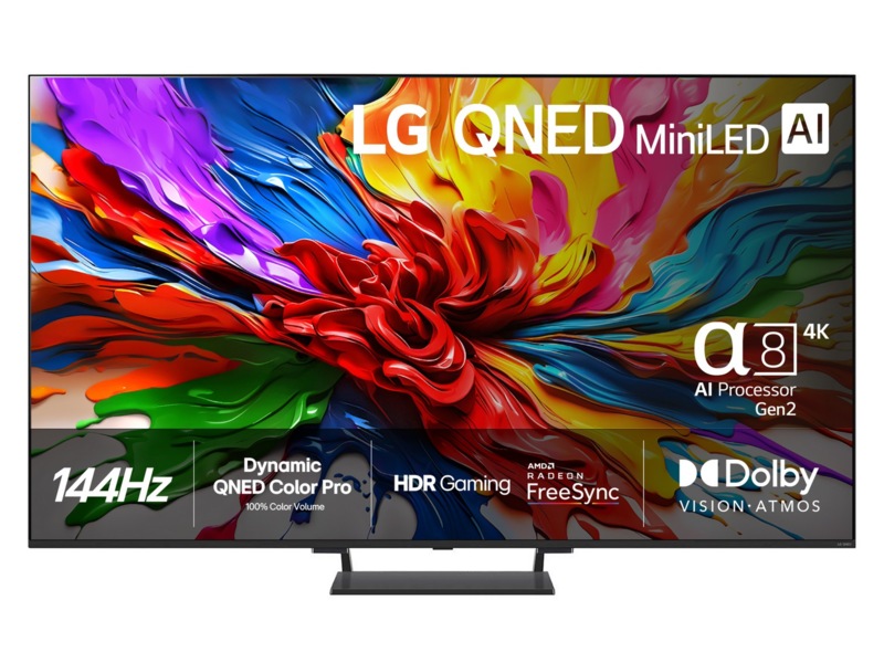 LG 55" QNED93 AI 4K QNED Smart TV (2025) 50 - 59 tums TV