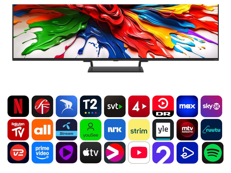 LG 55" QNED93 AI 4K QNED Smart TV (2025) 50 - 59 tums TV