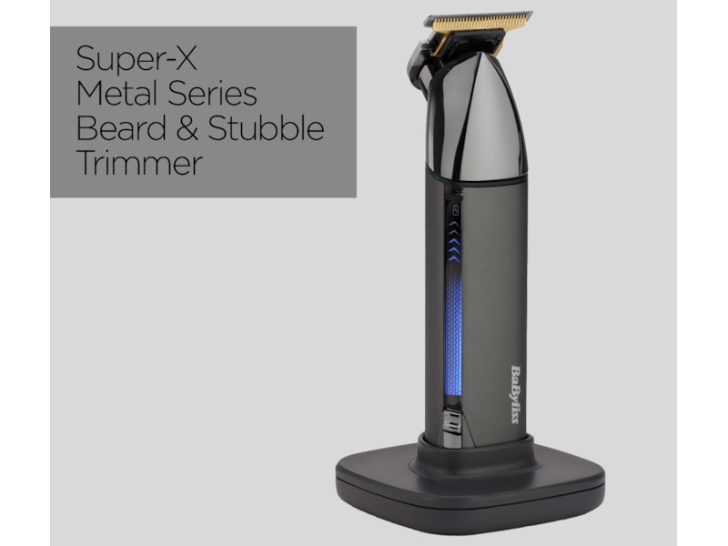 BaByliss Super X Metal Skäggtrimmer (svart) Rakapparat
