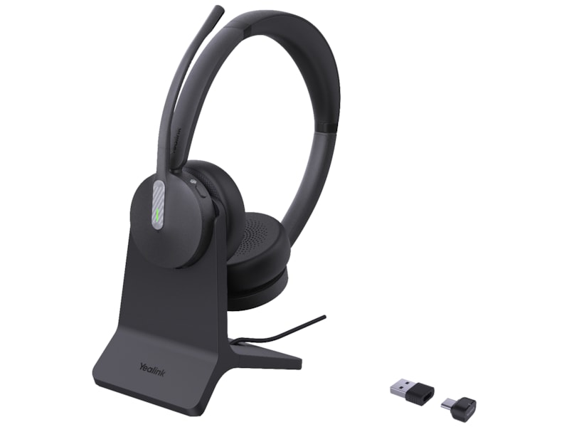 Yealink BH70 USB-C/A trådlöst On-Ear Headset Trådlöst headset
