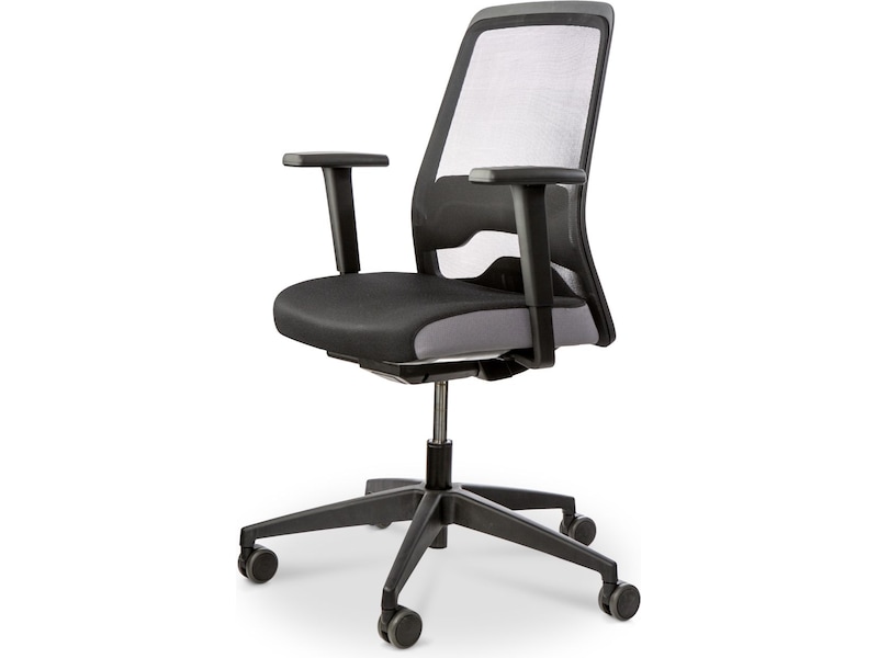 Kenson EVERYis1 Kontorsstol (svart/grå) Kontorsstolar