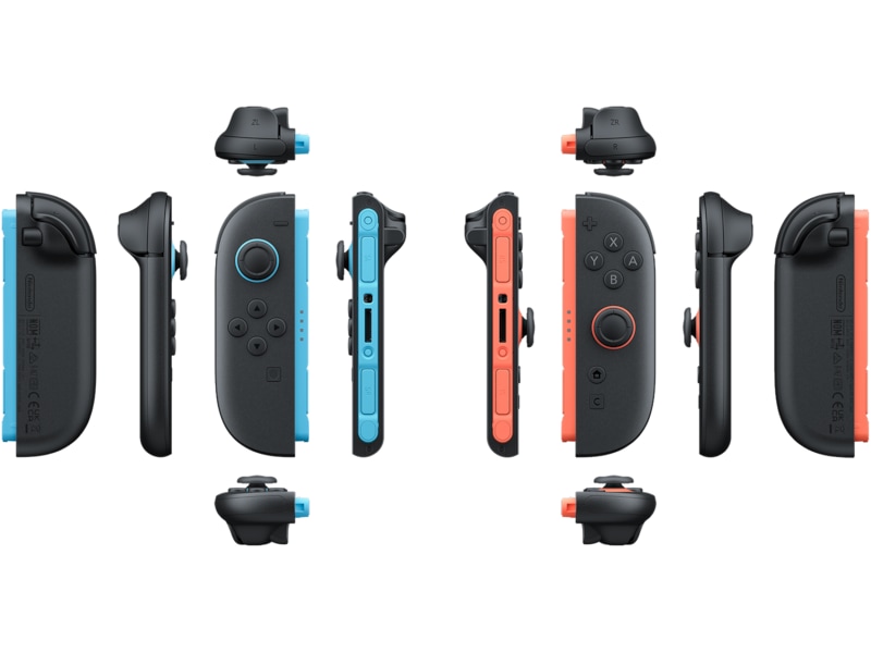Nintendo Switch 2 Joy-Con 2 Controller (Light Blue/Light Red) Tillbehör till spelkonsoler