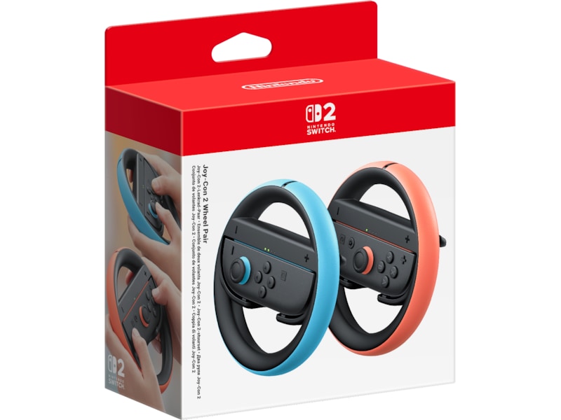 Nintendo Switch 2 Joy-Con 2 Wheel Pair (light blue/light red) Tillbehör till spelkonsoler