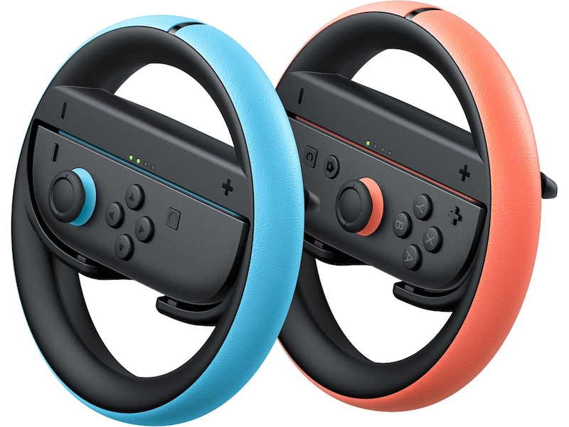 Nintendo Switch 2 Joy-Con 2 Wheel Pair (light blue/light red) Tillbehör till spelkonsoler