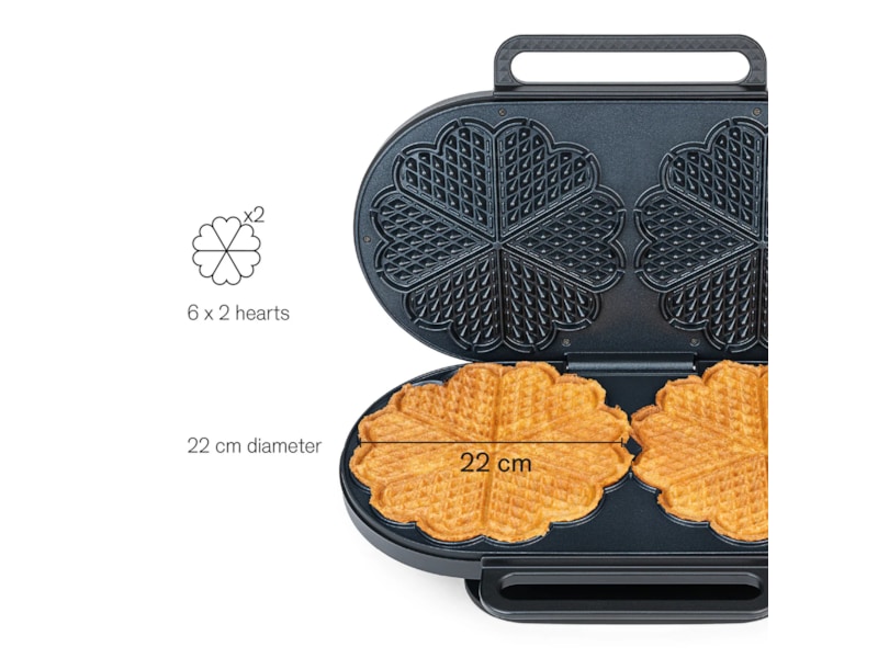 Wilfa Grand double våffeljärn Våffeljärn