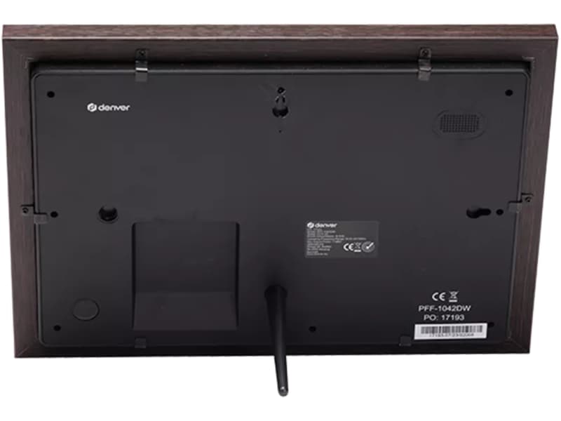 Denver PFF-1042DW 10,1" digital fotoram (mörk ek) TV-ram & tillbehör