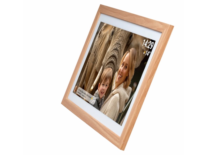 Denver PFF-2162LW 21,5" digital fotoram (ljus ek) TV-ram & tillbehör