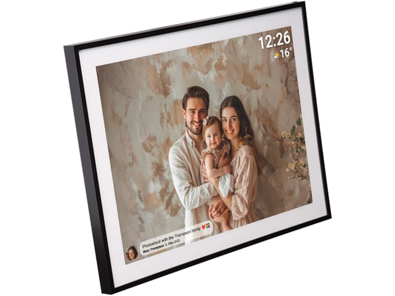 Denver PFF-1970 19" digital fotoram (svart/vit) TV-ram & tillbehör