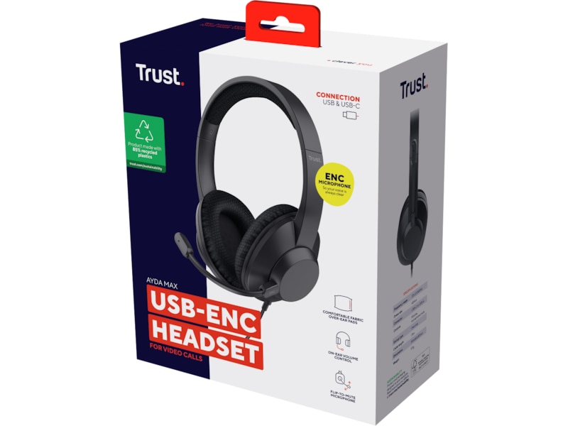 Ayda Max USB-ENC headset Headset