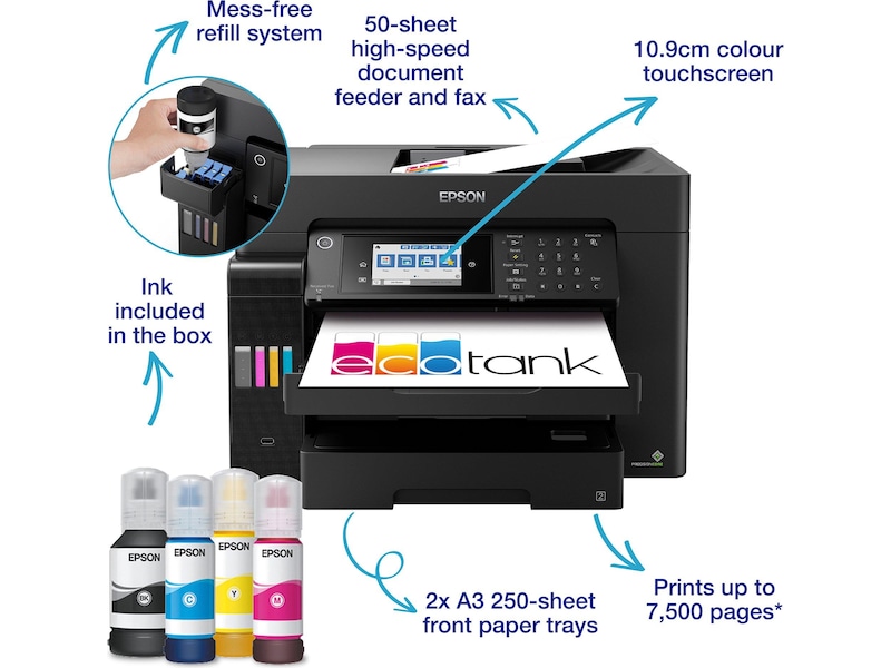 Epson EcoTank ET-16655 bläckstråleskrivare Skrivare